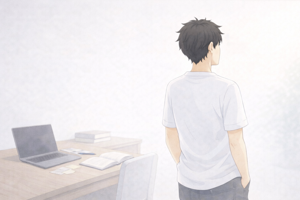 この挫折が、あとで意味を持つことになる