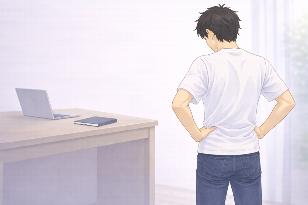 なぜ「気合いで再開」しなかったのか